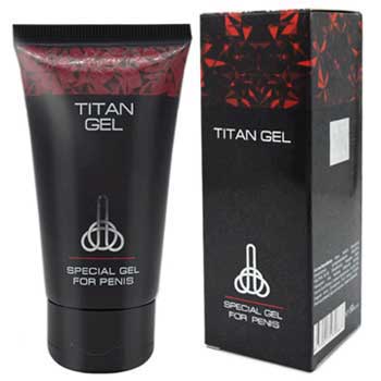 ไททันเจล Titan Gel<br>(สีแดง) ขนาด 50 ml.